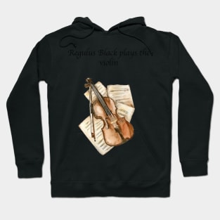 Regulus Black Plays the Violin Hoodie